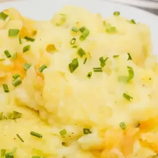 Baked Twice Mashed Potatoes