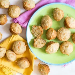Carrot Apple Coconut Muffins