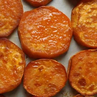 Baked Sweet Potato Slices