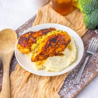 Broccoli and Cheese Stuffed Chicken
