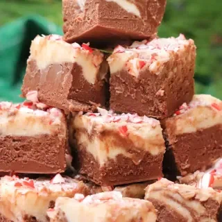 The Best Chocolate Peppermint Fudge