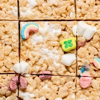 Lucky Charms Rice Krispie Treats