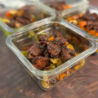 High Protein Balsamic Chicken Meal Prep
