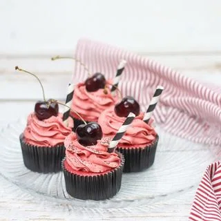 Black Cherry Cupcakes