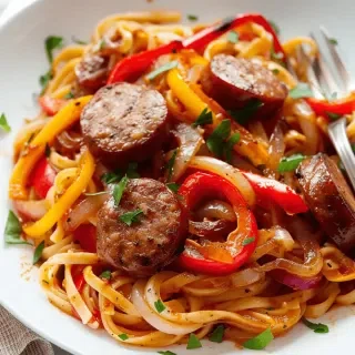 Crock Pot Sausage and Peppers