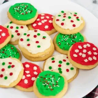 Soft Frosted Sugar Cookies