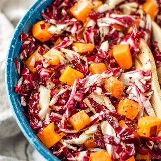 Radicchio & Roasted Squash Salad