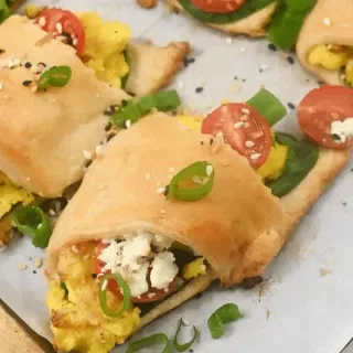 Breakfast Croissant Roll Ups