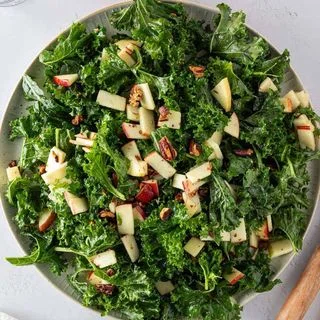 Kale Salad with Honey Mustard Dressing