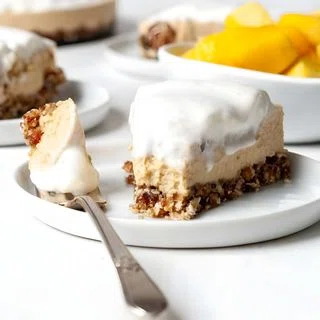 Vegan Mango Cheesecake (No Bake & Raw)