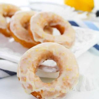 Glazed Lemon Donuts