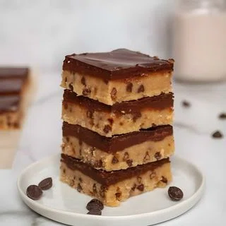 Paleo Vegan Cookie Dough Bars (Healthy)