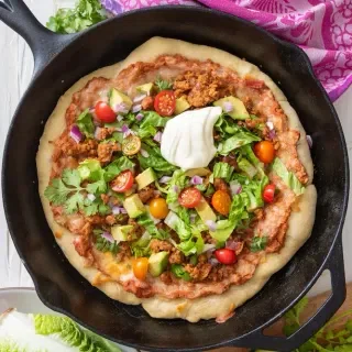 Taco Salad Pizza