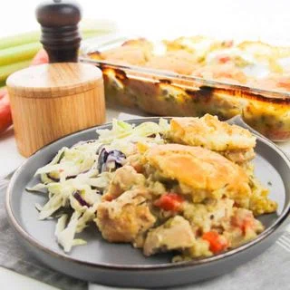 Easy Chicken Pot Pie Casserole