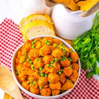 Slow Cooker Meatball Stew Recipe