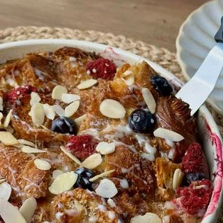 Croissant Pudding
