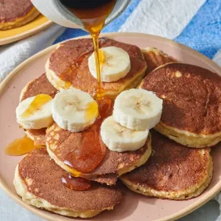 Almond Flour Banana Pancakes