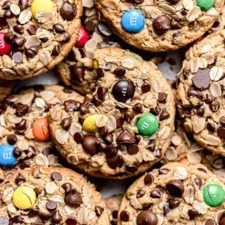 Soft & Thick Monster Cookies