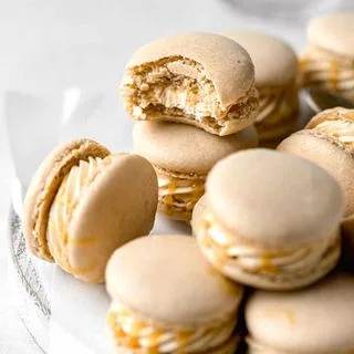 Salted Caramel Macarons