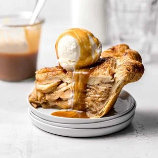 Salted Caramel Apple Pie