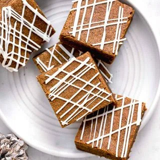 Gingerbread Blondies