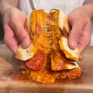 High Protein 1-Minute Pizza
