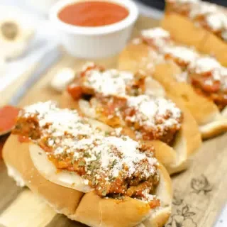 Instant Pot Meatball Subs