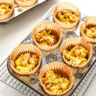 Southwest Muffin Tin Hash Brown Egg Cups