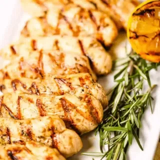 Grilled Lemon Rosemary Chicken