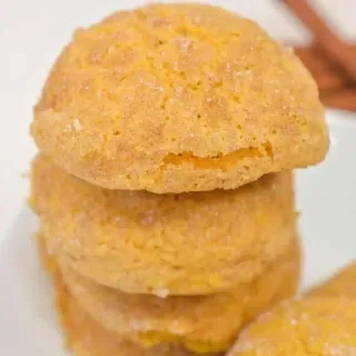 Pumpkin Snickerdoodle Cookies