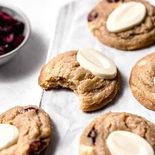 White Chocolate Cranberry Cookies