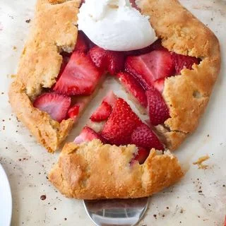 Gluten Free Strawberry Galette Recipe