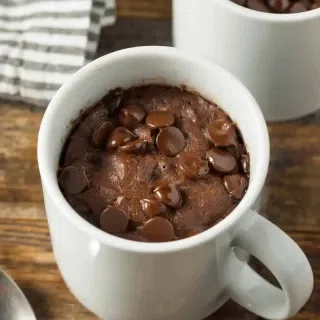Triple Chocolate Chip Mug Cake