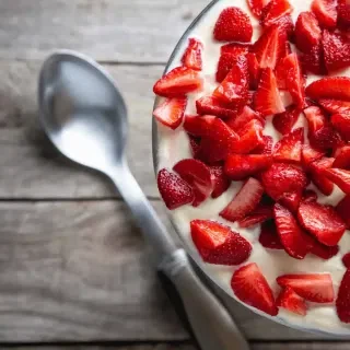 Strawberry Angel Food Cake Dessert