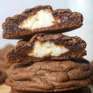 Chocolate Cheesecake Cookies