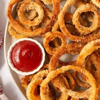 Crispy Baked Onion Rings