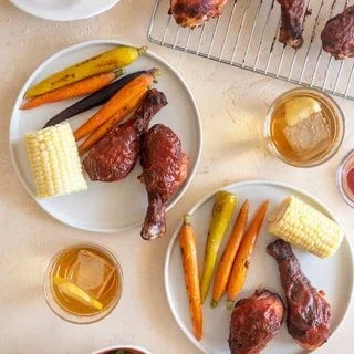 Baked BBQ Chicken Legs