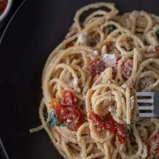 Vegan Sun-Dried Tomato Pasta