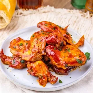 Honey Chipotle Slow Cooker Chicken Wings
