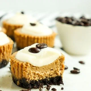 Mini Coffee Cheesecakes