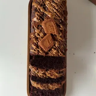 Chocolate Biscoff Banana Bread