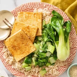 Sweet Gingery Tofu