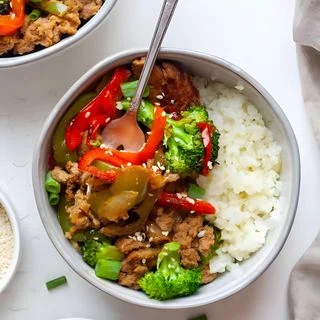 Ground Turkey Teriyaki Bowls (Whole30, AIP)