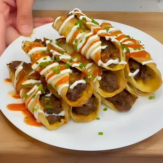 Low Calorie High Protein Beef Taquitos