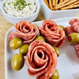 How To Make Salami Roses