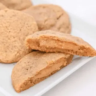 Peanut Butter Stuffed Cookies