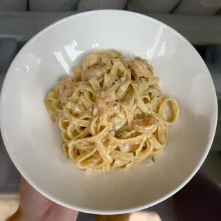 Shrimp Fettuccine Alfredo