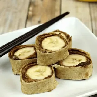 Banana Sushi Snacks