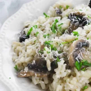 Creamy Mushroom Risotto