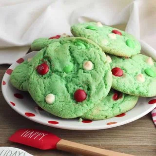 Christmas Cake Mix Cookies